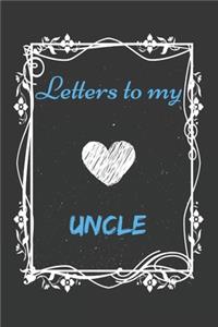 Letters To My uncle, Memory Book for uncle