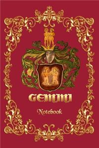 Gemini Notebook - A Notebook for Gemini Zodiac Sign People, 6x9 -(120 ages)