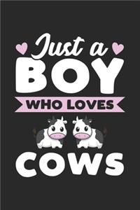 Just A Boy Who Loves Cows