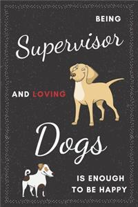 Supervisor & Dogs Notebook