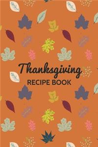 Thanksgiving Recipe Book
