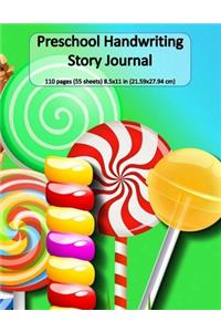 Preschool Handwriting Story Journal