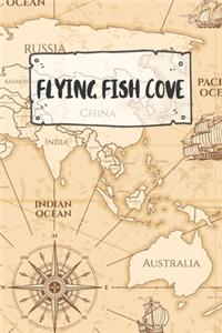 Flying Fish Cove: Ruled Travel Diary Notebook or Journey Journal - Lined Trip Pocketbook for Men and Women with Lines