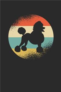 Poodle With Retro Circle