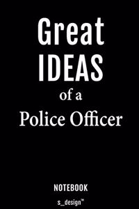 Notebook for Police Officers / Police Officer