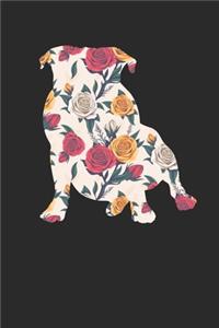 Pug Rose Seamsless