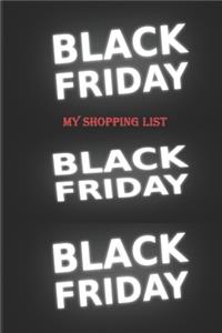 My Black Friday Shopping List