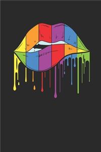 LGBT Rainbow Lips