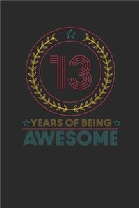 13 Years Of Being Awesome