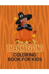 Thanksgiving Coloring Book for Kids