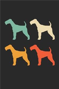 Terrier Notebook - Retro Terrier Journal - Vintage Terrier Diary