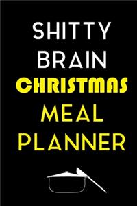 Shitty Brain Christmas Meal Planner