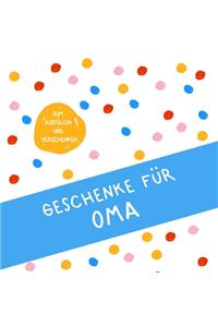 Geschenke für Oma