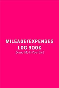Mileage Log/Expenses Book