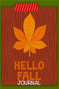 Hello Fall Journal