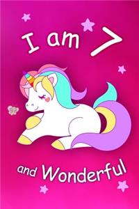I am 7 and Wonderful