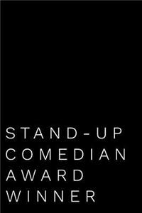 Stand-Up Comedian Award Winner