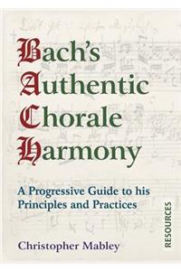 Bach's Authentic Chorale Harmony - Resources