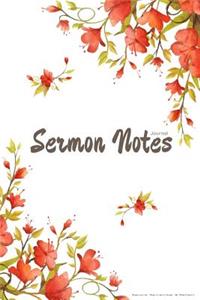 Sermon Notes Journal