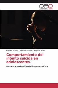 Comportamiento del intento suicida en adolescentes.