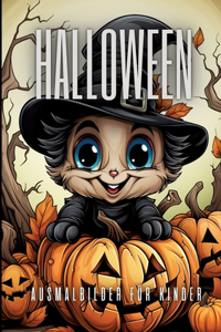 Halloween - Ausmalbilder für Kinder