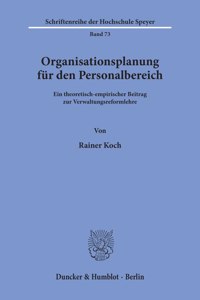 Organisationsplanung Fur Den Personalbereich
