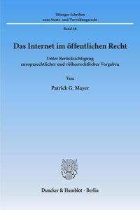 Das Internet Im Offentlichen Recht