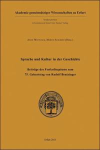 Sprache Und Kultur in Der Geschichte