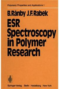 Esr Spectroscopy in Polymer Research