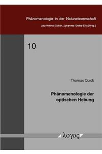 Phanomenologie Der Optischen Hebung