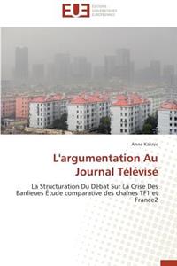 L'Argumentation Au Journal Télévisé