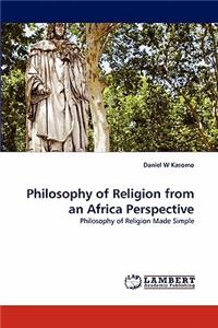 Philosophy of Religion from an Africa Perspective