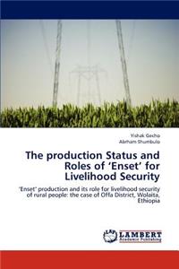 Production Status and Roles of 'Enset' for Livelihood Security