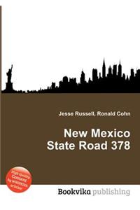New Mexico State Road 378