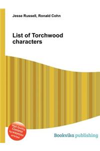 List of Torchwood Characters