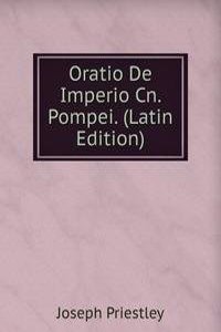 Oratio De Imperio Cn. Pompei. (Latin Edition)