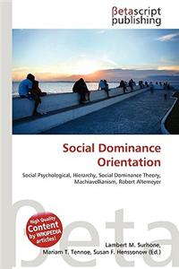 Social Dominance Orientation