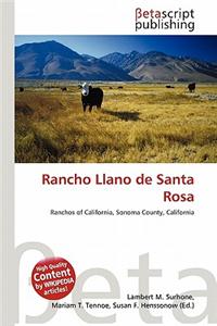Rancho Llano de Santa Rosa
