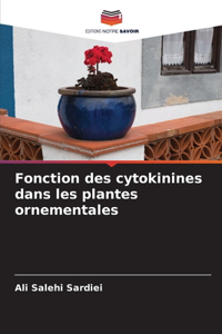 Fonction des cytokinines dans les plantes ornementales