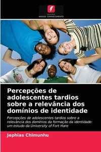 Percepções de adolescentes tardios sobre a relevância dos domínios de identidade