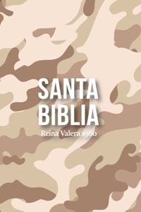 Biblia Rvr 1960 Compacta Símil Piel Camuflaje Desierto Arena (Bible Rvr 1960 Compact Size Leatherlike Desert Sand Camouflage (Spanish Edition)