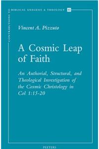 Cosmic Leap of Faith
