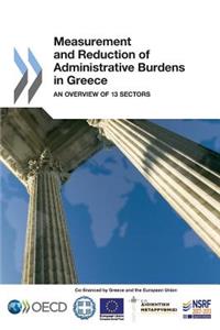 Measurement and Reduction of Administrative Burdens in Greece