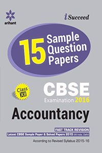 CBSE 15 Sample Question Paper - Accountancy for Class 12th