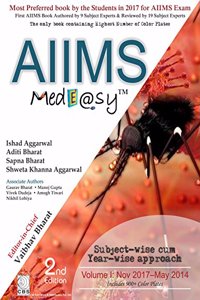 AIIMS MED EASY 2ED VOL 1 (NOV 2017 TO MAY 2017) (PB 2018)