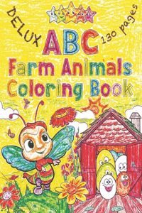 ABC Farm Animals & Poems Coloring Book