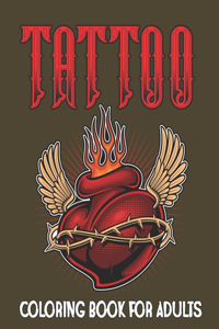Tattoo Coloring Book for Adults