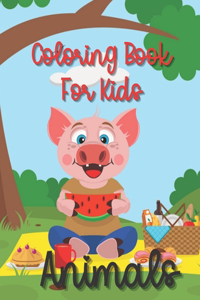 Animals Coloring Book For Kids