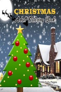 Christmas Adult Coloring Book