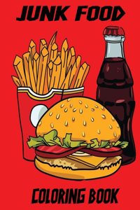 Junk Food Coloring Book